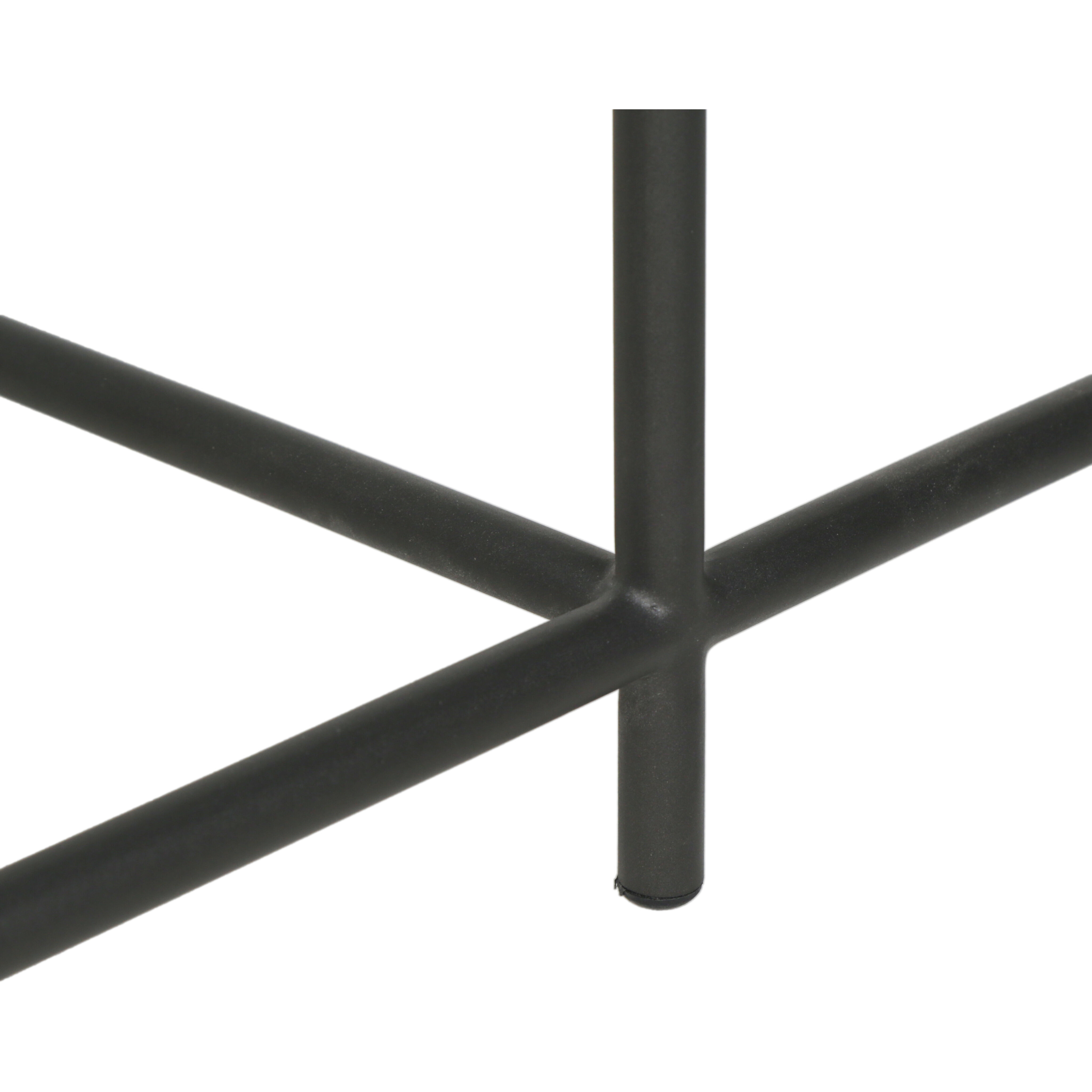 Bellagio 40 X 40 inch Clear / Black Outdoor Coffee Table